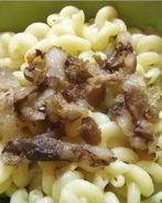 Паста с беконом и сыром