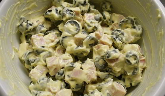 паста с двойным соусом