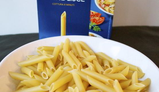 паста с двойным соусом