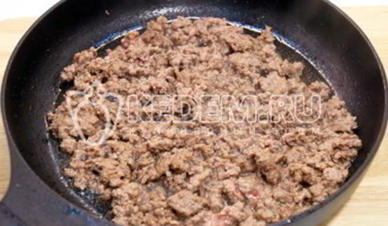 паста с фаршем и стручковой фасолью