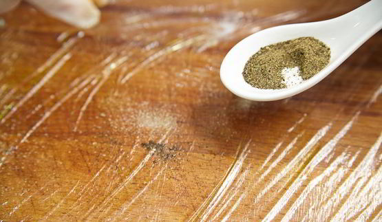 паста с роллом из дорадо и креветки