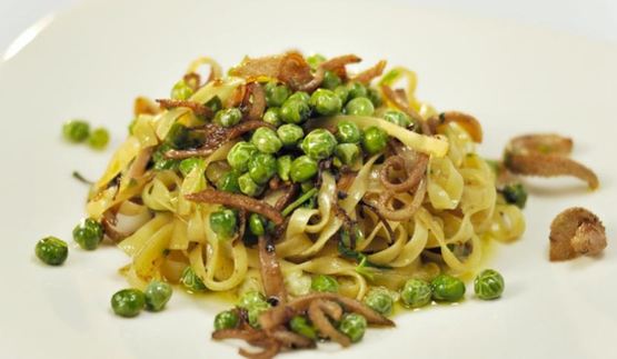 паста тальятелле с рубцом