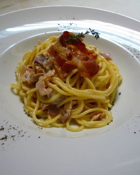 Спагетти карбонара с гуанчале