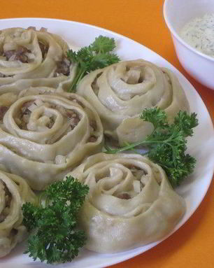 Ханум с бараниной и картофелем