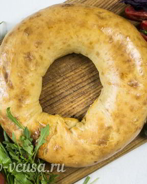 Ханума с мясом и картофелем