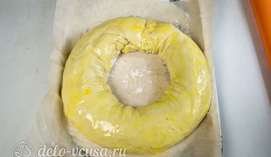 ханума с мясом и картофелем