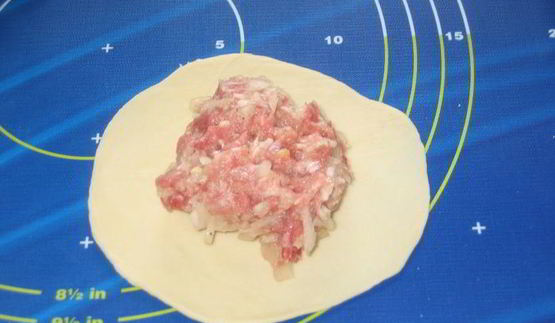 манты дружба с тройным мясом