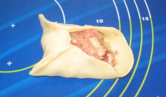 манты дружба с тройным мясом