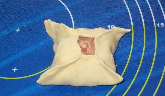 манты дружба с тройным мясом