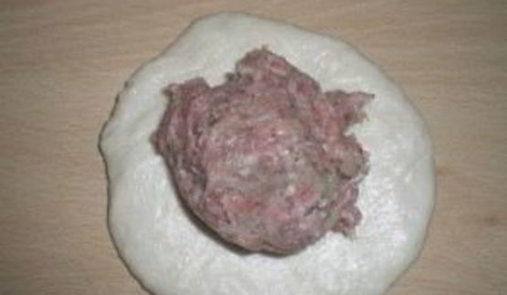 манты из дрожжевого теста