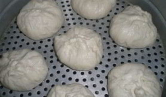 манты из дрожжевого теста