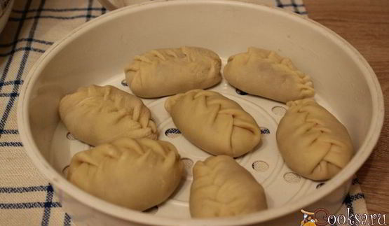 манты-косичка с мясом