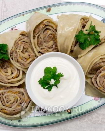 Рецепт мантов ленивых