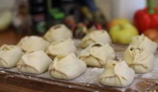 манты на пару