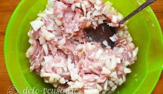 манты на сковороде