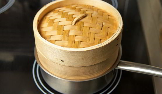 манты с грибами