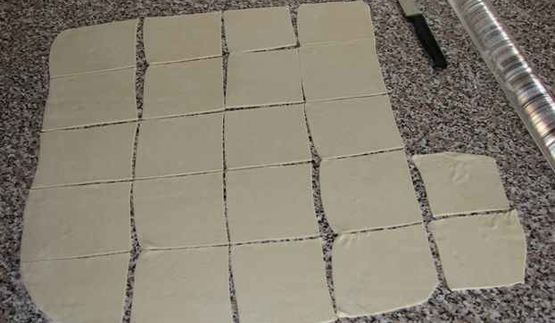 манты с кабачком