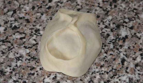 манты с кабачком