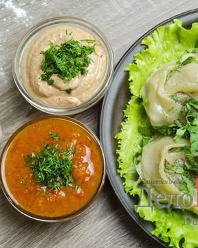 Манты с мясом и тыквой в мультиварке