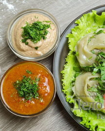 Рецепт мантов с мясом и тыквой в мультиварке