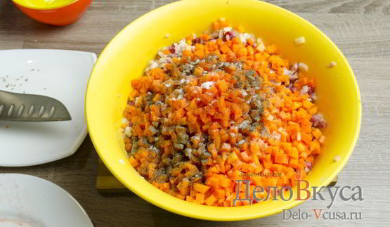 манты с мясом и тыквой в мультиварке