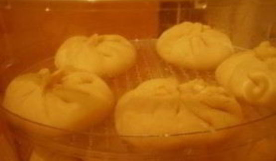 манты с тыквой и курицей