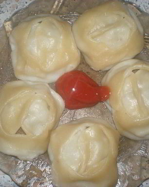 Манты с тыквой