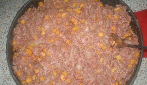 манты с тыквой