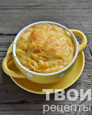 Морковно-картофельное пюре с сыром