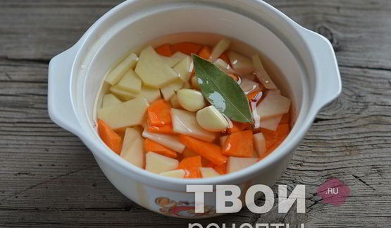 морковно-картофельное пюре с сыром