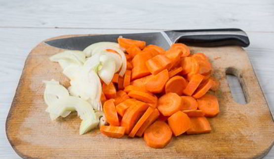 морковно-картофельное пюре