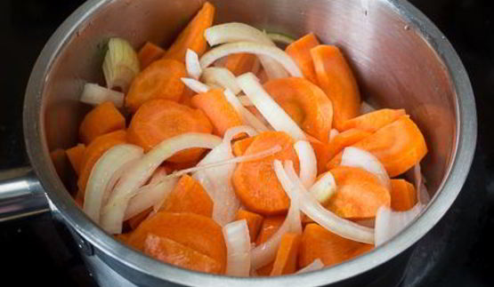 морковно-картофельное пюре