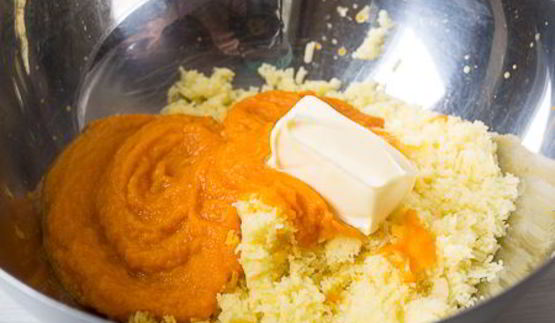 морковно-картофельное пюре