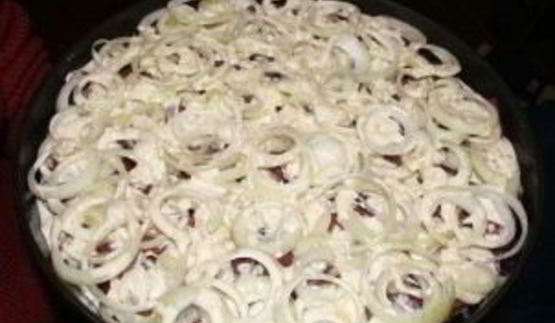 баранина по-французски