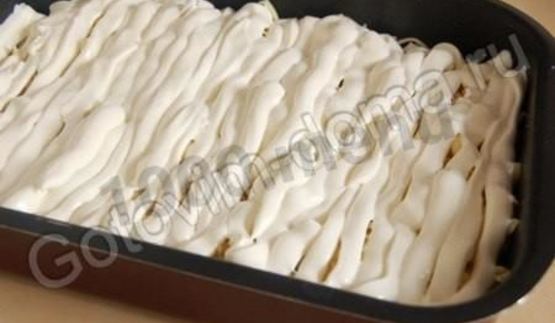 картошка по-французски с фаршем в духовке