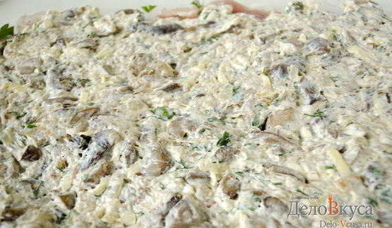 мясо по-французски из свинины с грибами