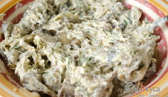 мясо по-французски из свинины с грибами