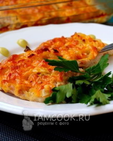 Рецепт мяса по-французски из свинины