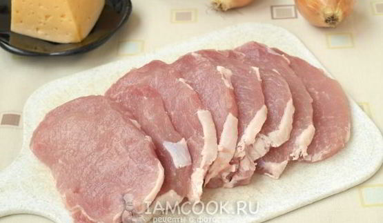 мясо по-французски из свинины