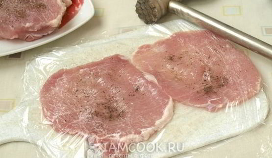 мясо по-французски из свинины