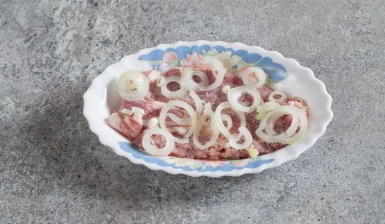 мясо по-французски в микроволновке