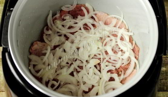 мясо по-французски в мультиварке