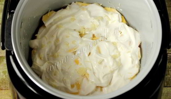 мясо по-французски в мультиварке