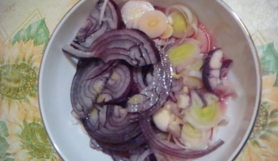 мясо по-французски