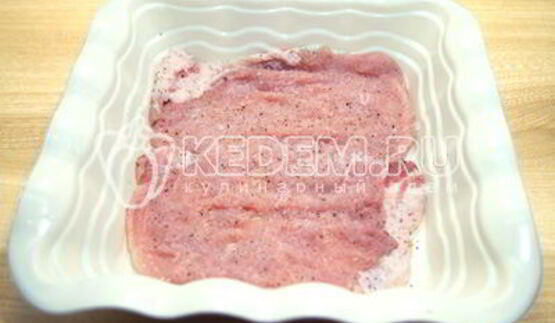 рождественское мясо по-французски