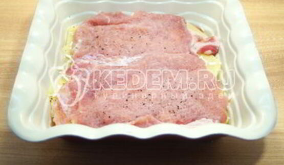 рождественское мясо по-французски