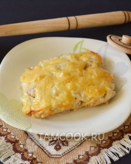 Рецепт свинины по-французски в духовке