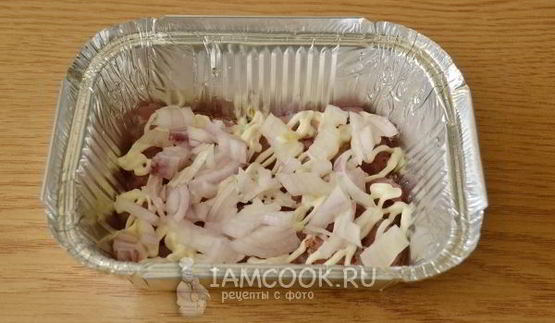 свинина по-французски в духовке