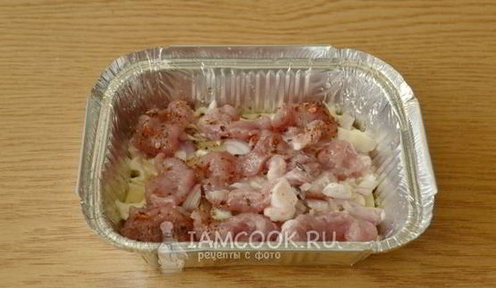 свинина по-французски в духовке