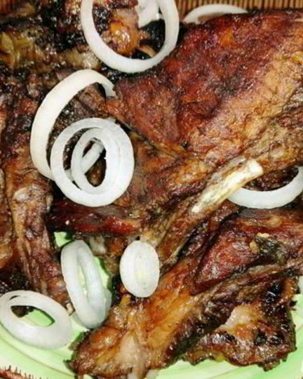 Рецепт бараньих ребрышек барбекю в соусе наршараб